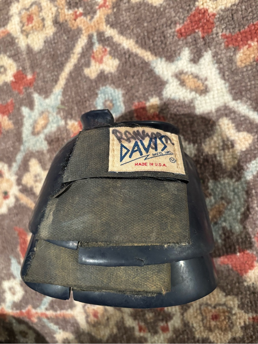 DAVIS Navy Bell Boot Medium